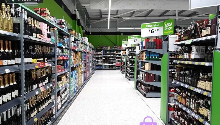 Asda Barrhead Supermarket -  Inside - Glasgow