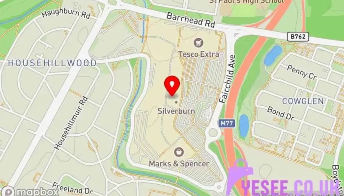 Bank -  Map - Glasgow