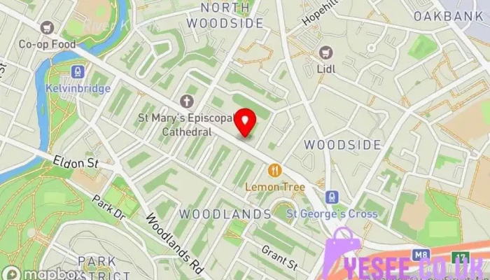 Baru Great Western Road -  Map - Glasgow