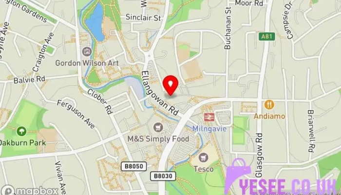 Besotted -  Map - Glasgow
