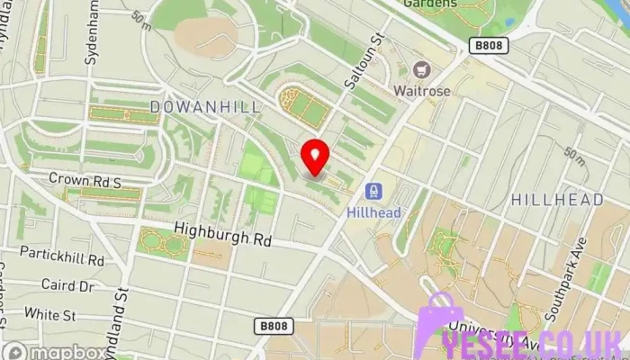 Black Sheep Vintage -  Map - Glasgow