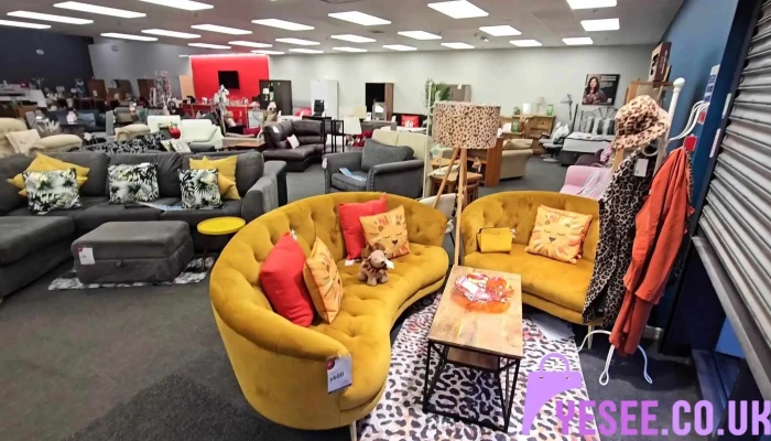 British Heart Foundation Home Fashion Store Inside - Hamilton