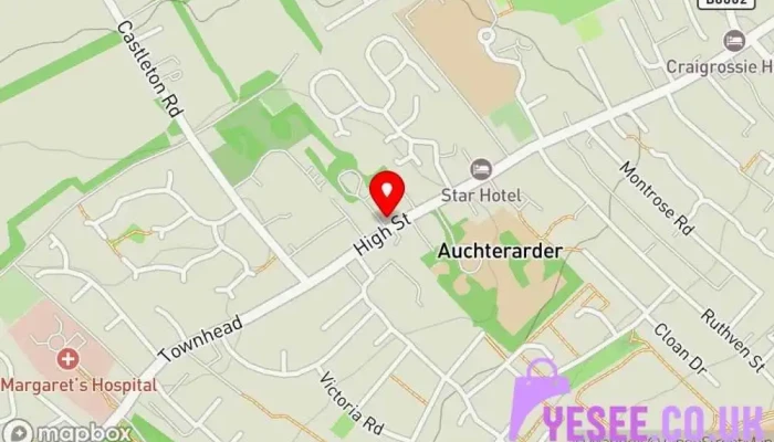 Chest Heart Stroke Scotland Map - Auchterarder