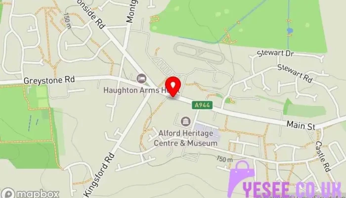 map of Daisy Tree Baby Boutique Baby store in Alford