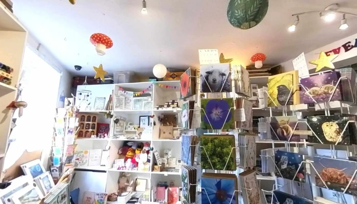 Everlongart Studio Gift Shop Inside - Alford