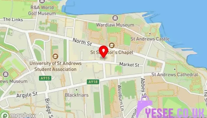 Fatface Map - St Andrews