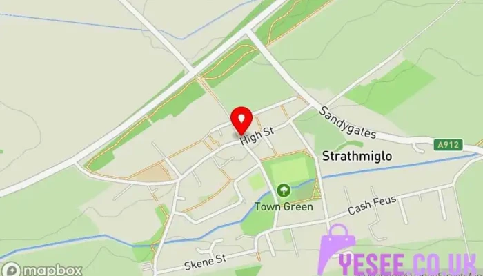 Fife Country -  Map - Cupar