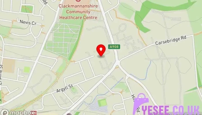 map of Football Kit in Scotland Sportswear store, Sporting goods store in Alloa