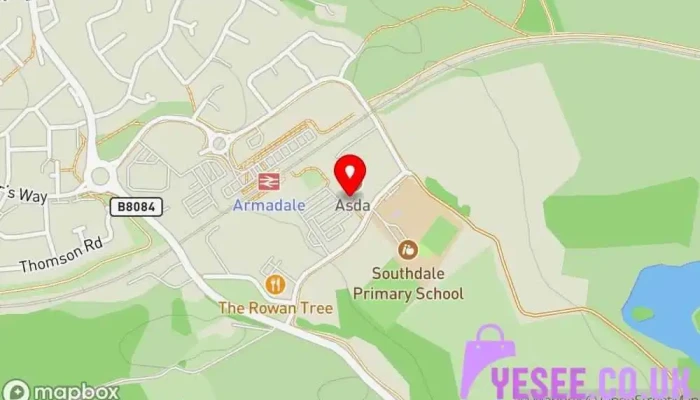 George At Asda -  Map - Bathgate
