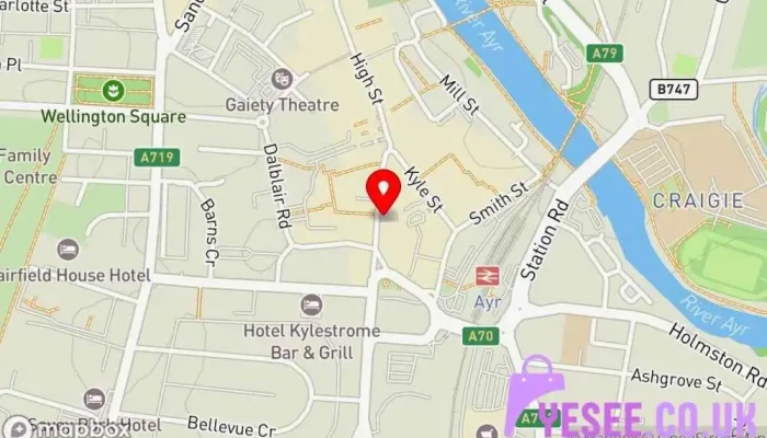 Gina Smart Fashions -  Map - Ayr