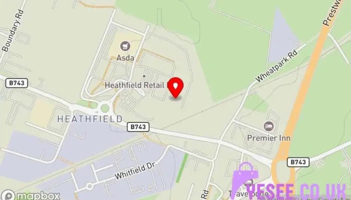 Home Bargains -  Map - Ayr