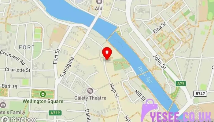 Ht Pawnbrokers Map - Ayr