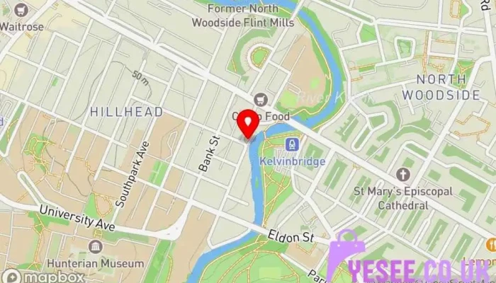 Kelvin Rooms Kelvin Apothecary Map - Glasgow