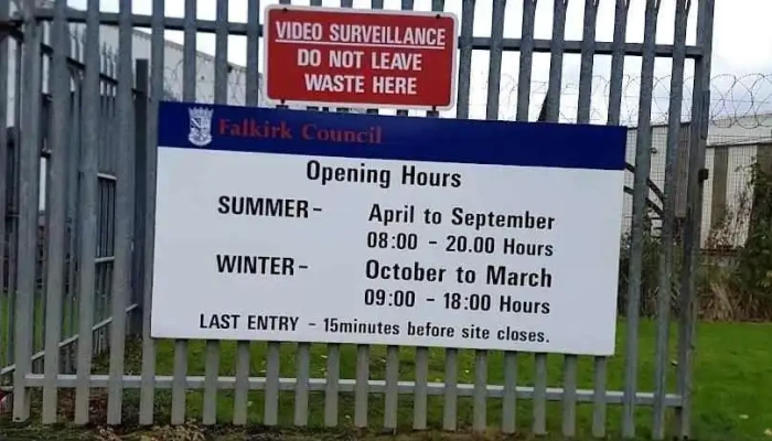 Kinneil Kerse Recycling Centre - Bo'Ness