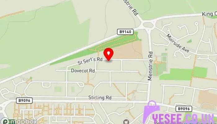 map of Made for You Dressmaker in Alloa
