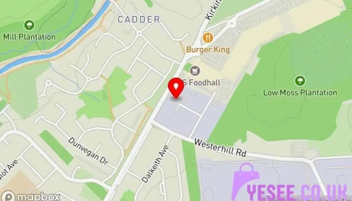 Millers -  Map - Glasgow