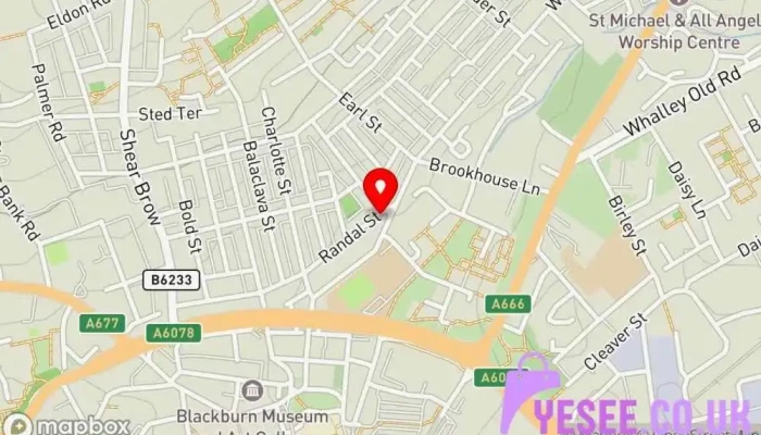 Mk Menswear -  Map - Blackburn