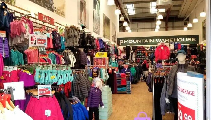 Mountain Warehouse -  Inside - Glasgow