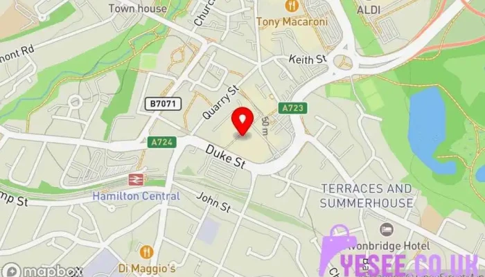 New Look -  Map - Hamilton