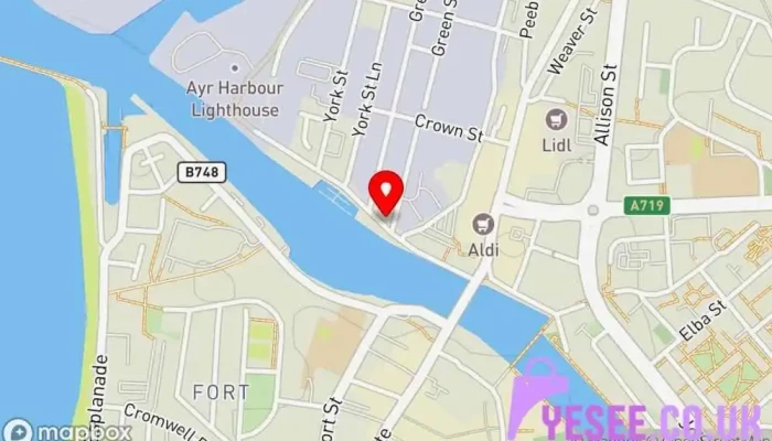 North Harbour Motorcycles Ltd -  Map - Ayr