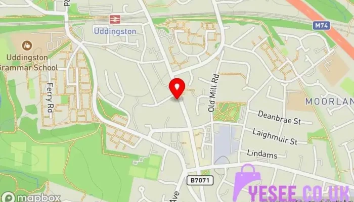 Pauls Zapatitos Map - Glasgow
