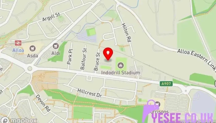 map of Pets Direct Alloa Pet supply store, Pet store in Alloa