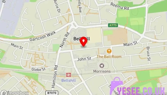 Poundstretcher -  Map - Bellshill