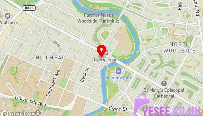 Retro -  Map - Glasgow