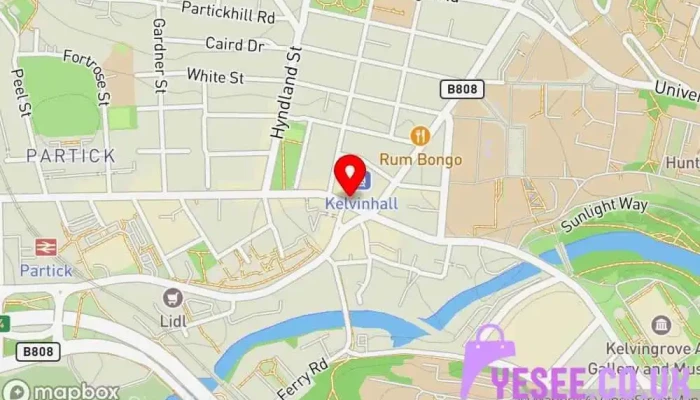 Sense Scotland -  Map - Glasgow