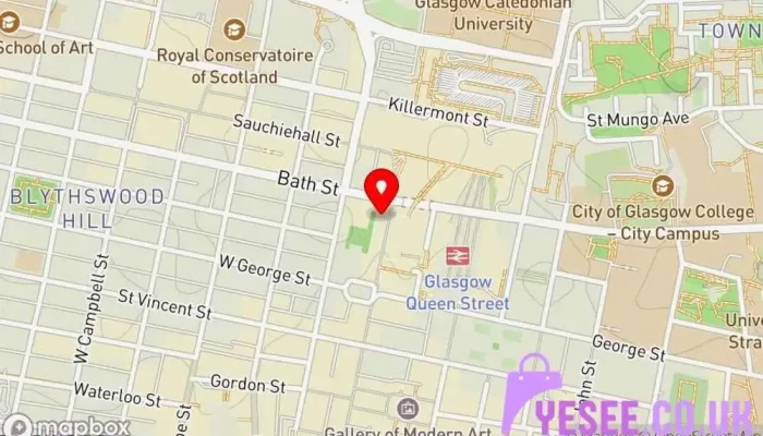 Skechers Retail -  Map - Glasgow