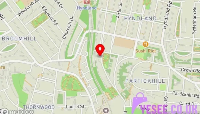 Spencer Railton Designs -  Map - Glasgow