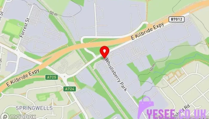 Volvo Truck Bus Centre Glasgow East Map - Hamilton